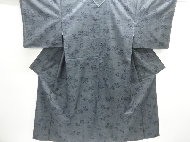 Japanese Kimono / Tsumugi Omeshi Silk